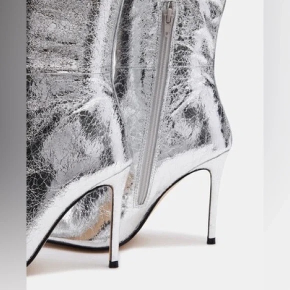 Steve Madden “Epic Silver”, Over the Knee, Thigh High Boots - Picture 4 of 11